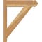 Ekena Millwork Traditional Rough Sawn Arts and Crafts Outlooker, Western Red Cedar, 6"W x 22"D x 26"H OUT06X22X26TRA03RWR - alternate 4